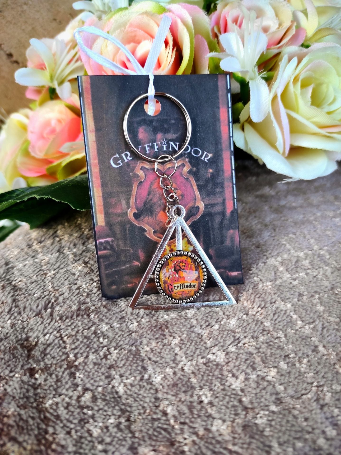 Harry Potter kulcstartó Griffendél Ajándékkal